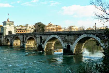 Ponte Milvio e la Torretta Valadier