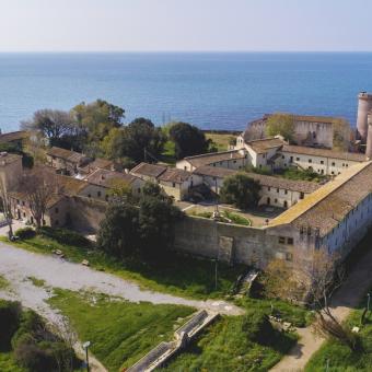 Castello di Santa Severa visto dall'alto