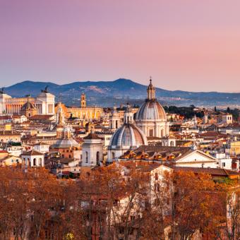 Roma al crepuscolo Foto Envato Roma al crepuscolo Foto Envato