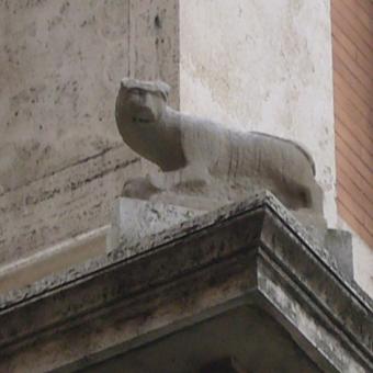 Uno zoo di pietra - Gatta di Palazzo Grazioli