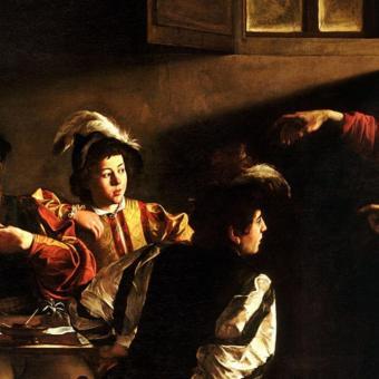 Chiesa di San Luigi dei Francesi, La vocazione di San Matteo, Caravaggio