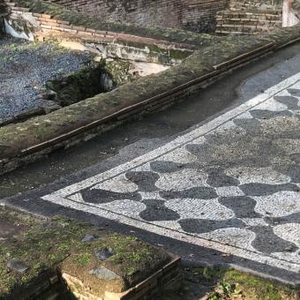 Complesso di Capo di Bove, mosaici, foto Ministero della Cultura
