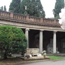 Rampa Caracciolo (Corrado Cianferoni) e tomba Trilussa