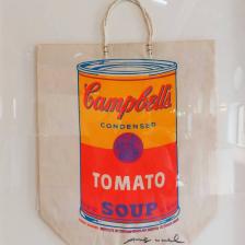 Campbell's Soup Can on Shopping Bag, 1966, Institute of Contemporary Art, Boston - Massachussets, Collezione Rosini Gutman
