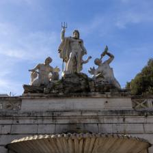 Fontana del Nettuno di Piazza del Popolo@Redazione Turismo Roma