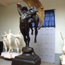 Casa Museo Hendrik Andersen - H. Andersen, L'Angelo della Vita,1912, bronzo su base di marmo