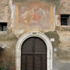 Monastero delle Oblate di Santa Francesca Romana a Tor de' Specchi - Ingresso parte antica