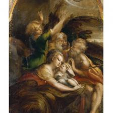 Natività con Angeli - Parmigianino ph Galleria Doria Pamphilj Official Website