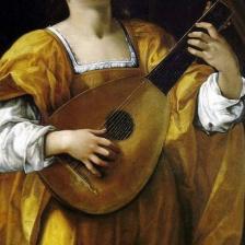 Santa Cecilia - Artemisia Gentileschi, 1620