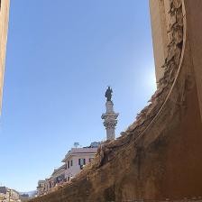 Veduta sulla Colonna della Pace ph. Redazione Turismo Roma