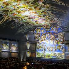 Giudizio Universale. The Sistine Chapel Immersive Show