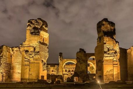 Aperture serali Terme di Caracalla-Foto Soprintendenza Speciale di Roma Aperture serali Terme di Caracalla-Foto Soprintendenza Speciale di Roma