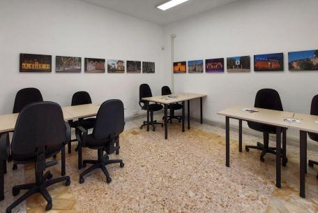 Aula Studio del Museo Canonica a Villa Borghese ph. Roma Capitale Aula Studio del Museo Canonica a Villa Borghese ph. Roma Capitale