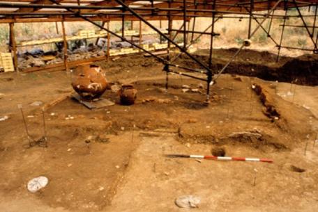 Casa protostorica di Fidene foto Sovrintendenza archeologica