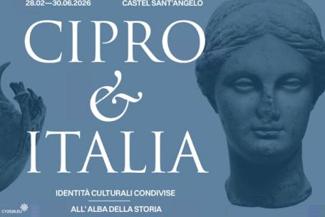 Cipro e Italia. Identità culturali condivise all’alba della storia-Foto: locandina ufficiale della mostra
