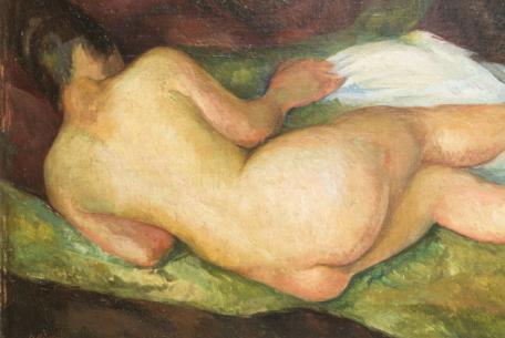 Diego Rivera (1886-1957), Desnudo de espalda, 1919, Città del Messico, Museo Kaluz © Banco de México Diego Rivera (1886-1957), Desnudo de espalda, 1919, Città del Messico, Museo Kaluz © Banco de México