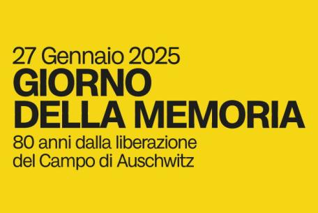 Giorno della Memoria (27 gennaio) 2025-Foto: locandina ufficiale dell'evento