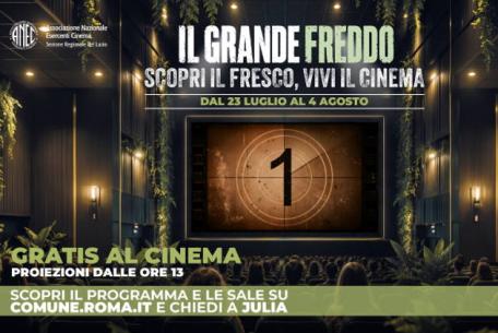 Il grande freddo-Foto: locandina ufficiale della manifestazione Il grande freddo-Foto: locandina ufficiale della manifestazione