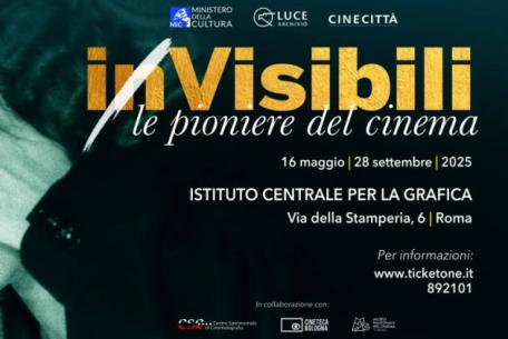 inVisibili. Le Pioniere del Cinema-Foto: pagina ufficiale Facebook della mostra inVisibili. Le Pioniere del Cinema-Foto: pagina ufficiale Facebook della mostra