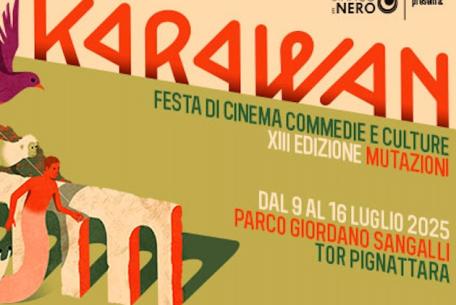 KARAWAN FEST 2025 - Festa di cinema, commedie e culture-Foto: locandina ufficiale della manifestazione
