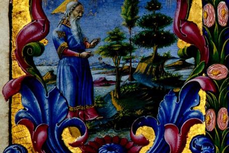 La Bibbia di Borso d'Este a Roma. Un capolavoro per il Giubileo-Foto: locandina ufficiale della mostra