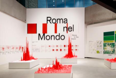 MAXXI, allestimento Roma nel Mondo, foto MUSA