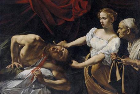 Michelangelo Merisi, detto Caravaggio, Giuditta decapita Oloferne, Gallerie Nazionali di Arte Antica - Palazzo Barberini Roma