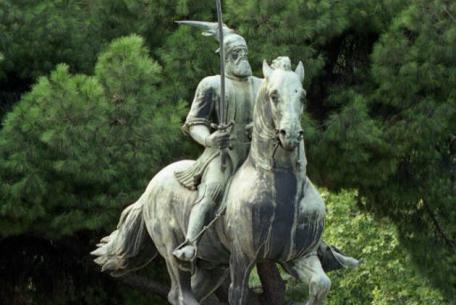 Foto: Monumento a Giorgio Castriota Scanderbeg ph. sito web Sovrintendenza Capitolina ai Beni Culturali Foto: Monumento a Giorgio Castriota Scanderbeg ph. sito web Sovrintendenza Capitolina ai Beni Culturali