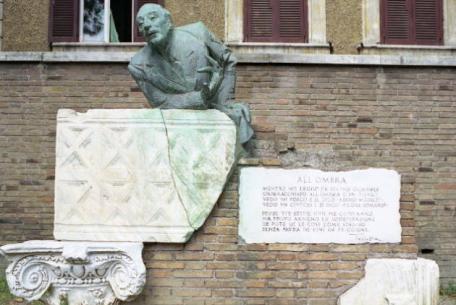 Monumento a Trilussa ph. Sovrintendenza Capitolina ai Beni Culturali Official Website
