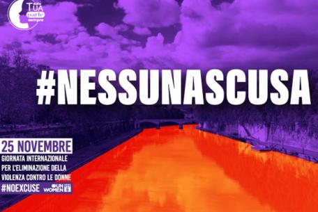  #NessunaScusa - Giornata Internazionale contro la la violenza sulle donne - ph. Roma Capitale website