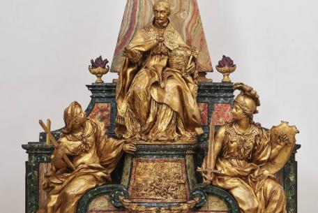 Pierre-Etienne MonnotModello del monumento funebre di Innocenzo XI Odescalchi, 1697ca. Gallerie Nazionali di Arte Antica Pierre-Etienne MonnotModello del monumento funebre di Innocenzo XI Odescalchi, 1697ca. Gallerie Nazionali di Arte Antica