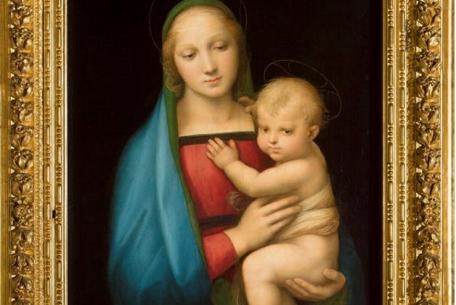 Madonna del Granduca, 1506-1507 ca, Gallerie degli Uffizi, Firenze Madonna del Granduca, 1506-1507 ca, Gallerie degli Uffizi, Firenze