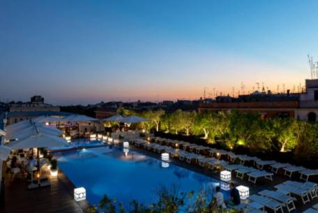 Rooftop Radisson Blu Es. Roma Rooftop Radisson Blu Es. Roma