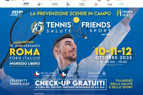 Locandina Tennis and Friends 2025 Main Edition