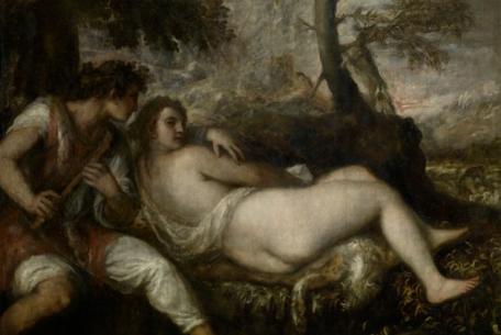 Tiziano. Dialoghi di Natura e di Amore-Foto: sito ufficiale della Galleria Borghese Tiziano. Dialoghi di Natura e di Amore-Foto: sito ufficiale della Galleria Borghese