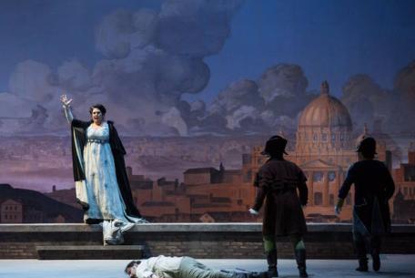 Tosca 1900, Anna Pirozzi (Tosca), ph Yasuko Kageyama-Opera di Roma 2015-16