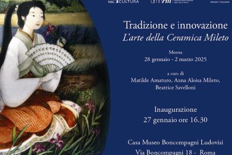 Tradizione e innovazione. L'arte della Ceramica Mileto-Foto: locandina ufficiale della mostra