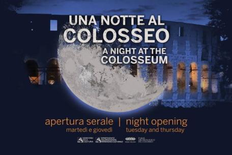 Una Notte al Colosseo-Foto: locandina ufficiale della manifestazione