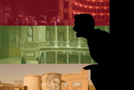 Visite spettacolo al teatro Argentina-Foto: locandina ufficiale della manifestazione