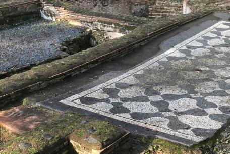 Complesso di Capo di Bove, mosaici, foto Ministero della Cultura