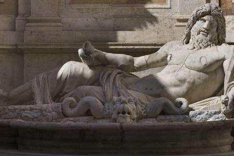 Marforio, piazza del Campidoglio