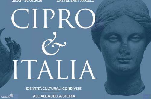 Cipro e Italia. Identità culturali condivise all’alba della storia-Foto: locandina ufficiale della mostra