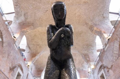 Constantin Brâncuși, La Preghiera, Bronzo, Museo Nazionale d’Arte della Romania Ph. Wps Constantin Brâncuși, La Preghiera, Bronzo, Museo Nazionale d’Arte della Romania Ph. Wps