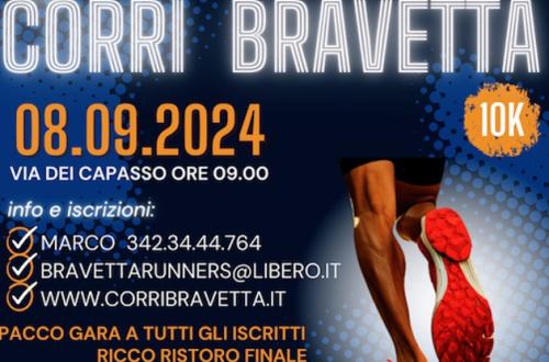 Corri Bravetta 2024-Foto: locandina ufficiale della manifestazione