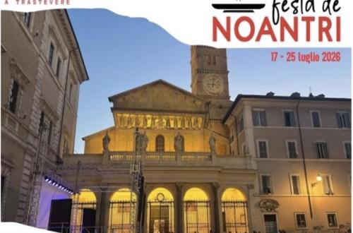 Festa de' Noantri 2026-Foto: locandina ufficiale della manifestazione Festa de' Noantri 2026-Foto: locandina ufficiale della manifestazione