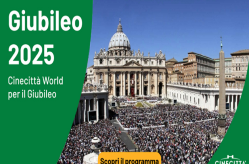 Giubileo 2025 - Cinecittà World si unisce alle celebrazioni dell’Anno Santo-Foto: locandina ufficiale dell'evento