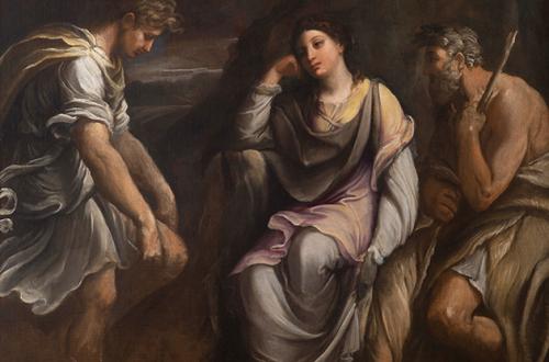 Guido Reni, Silvio, Dorinda e Linco, (Allegoria dell'amore rifiutato) Guido Reni, Silvio, Dorinda e Linco, (Allegoria dell'amore rifiutato)