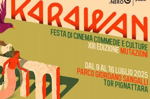 KARAWAN FEST 2025 - Festa di cinema, commedie e culture-Foto: locandina ufficiale della manifestazione