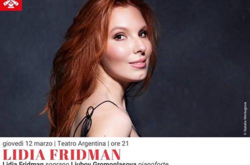Lidia Fridman-Foto: locandina ufficiale della manifestazione 