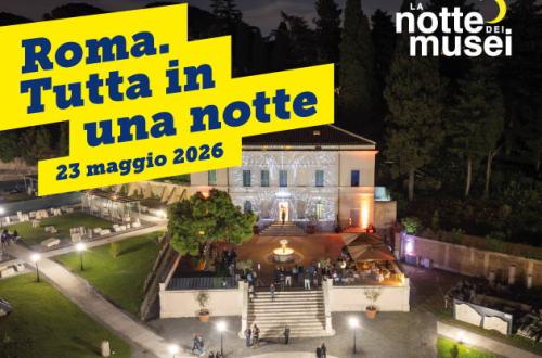 Notte dei Musei 2026-Foto: locandina ufficiale della mostra Notte dei Musei 2026-Foto: locandina ufficiale della mostra